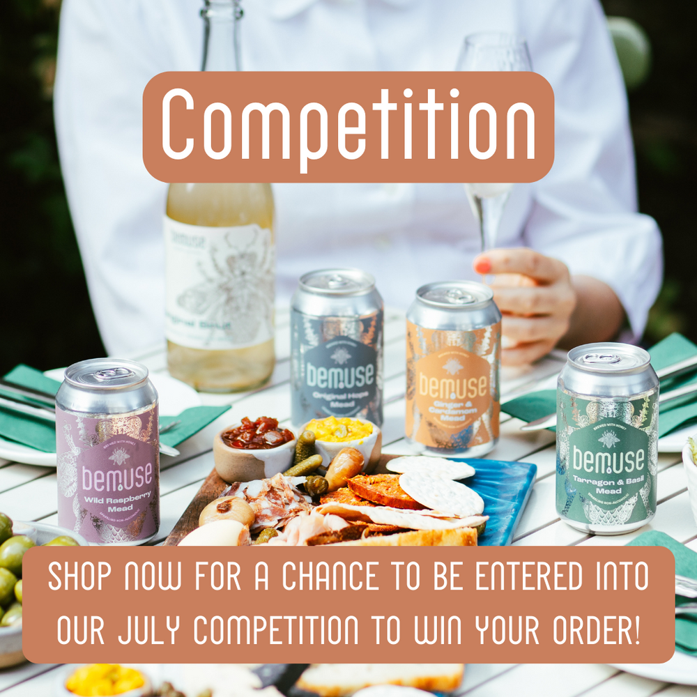 Win your order this July! Elevate your summer occasions with our award-winning alcohol free sparkling meads