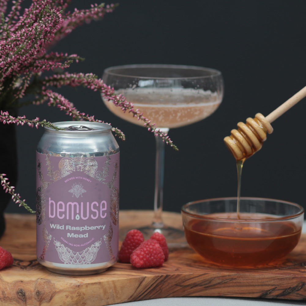 [NL] Wild Raspberry Sparkling Non-Alcoholic Mead