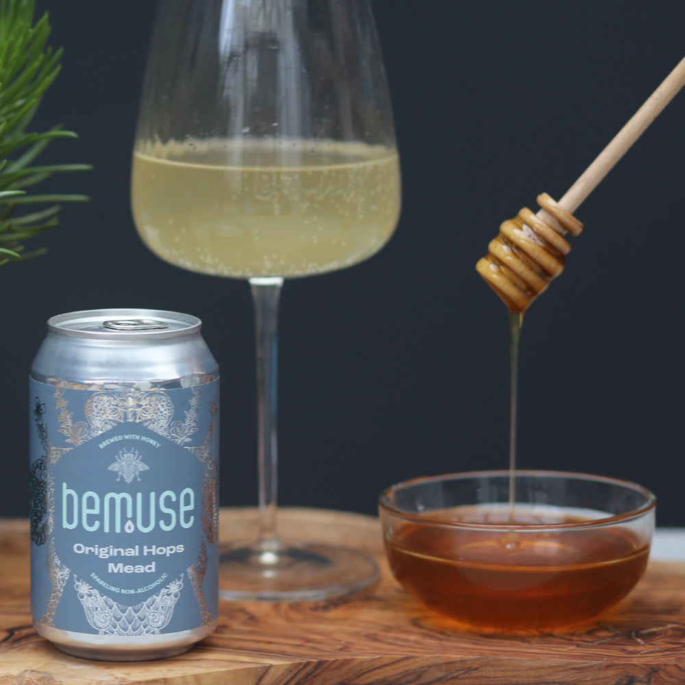 
            
                Load image into Gallery viewer, Original Hops Sparkling Non-Alcoholic Mead
            
        